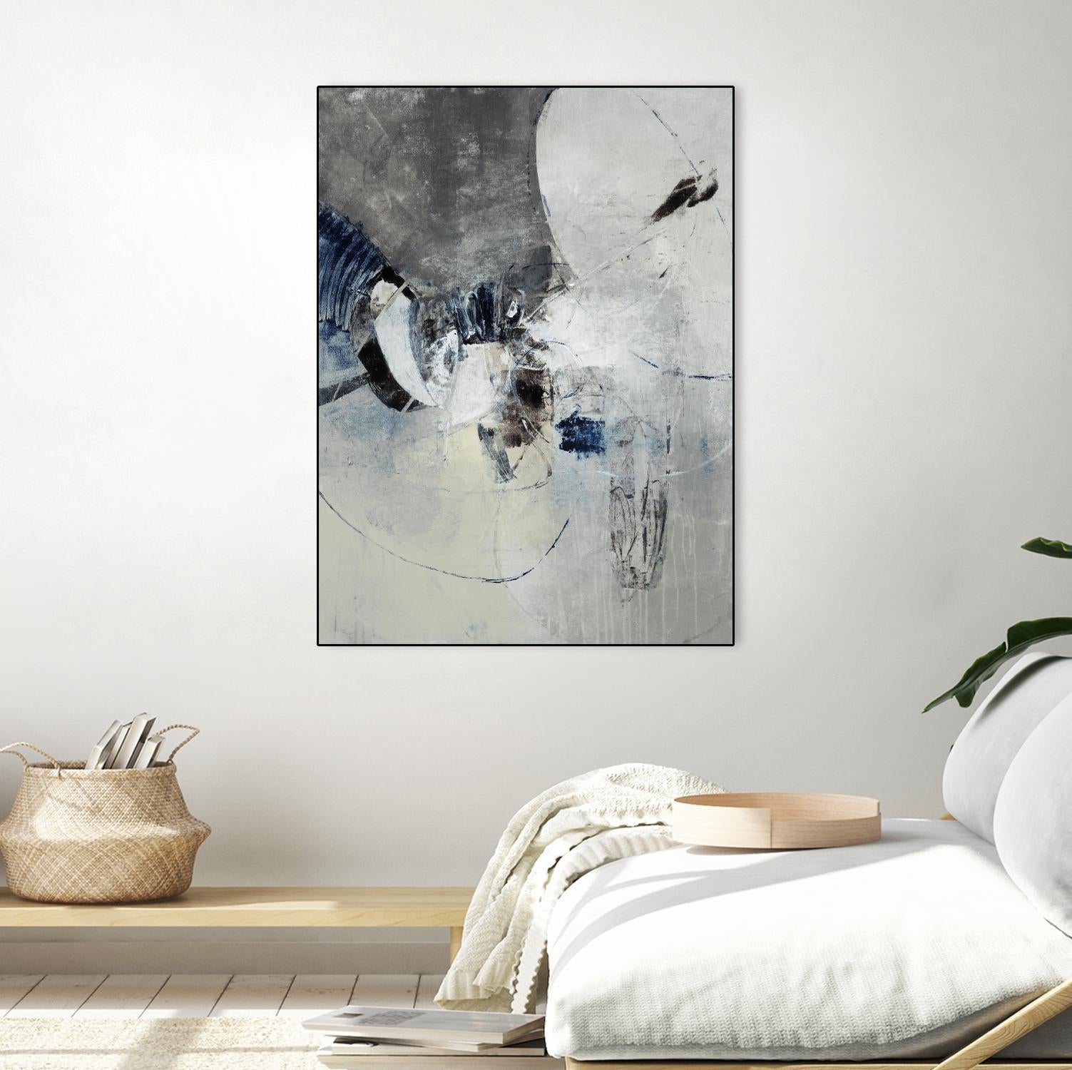 Solid Strike I by Daleno Art on GIANT ART - grey  abstract abstrait 