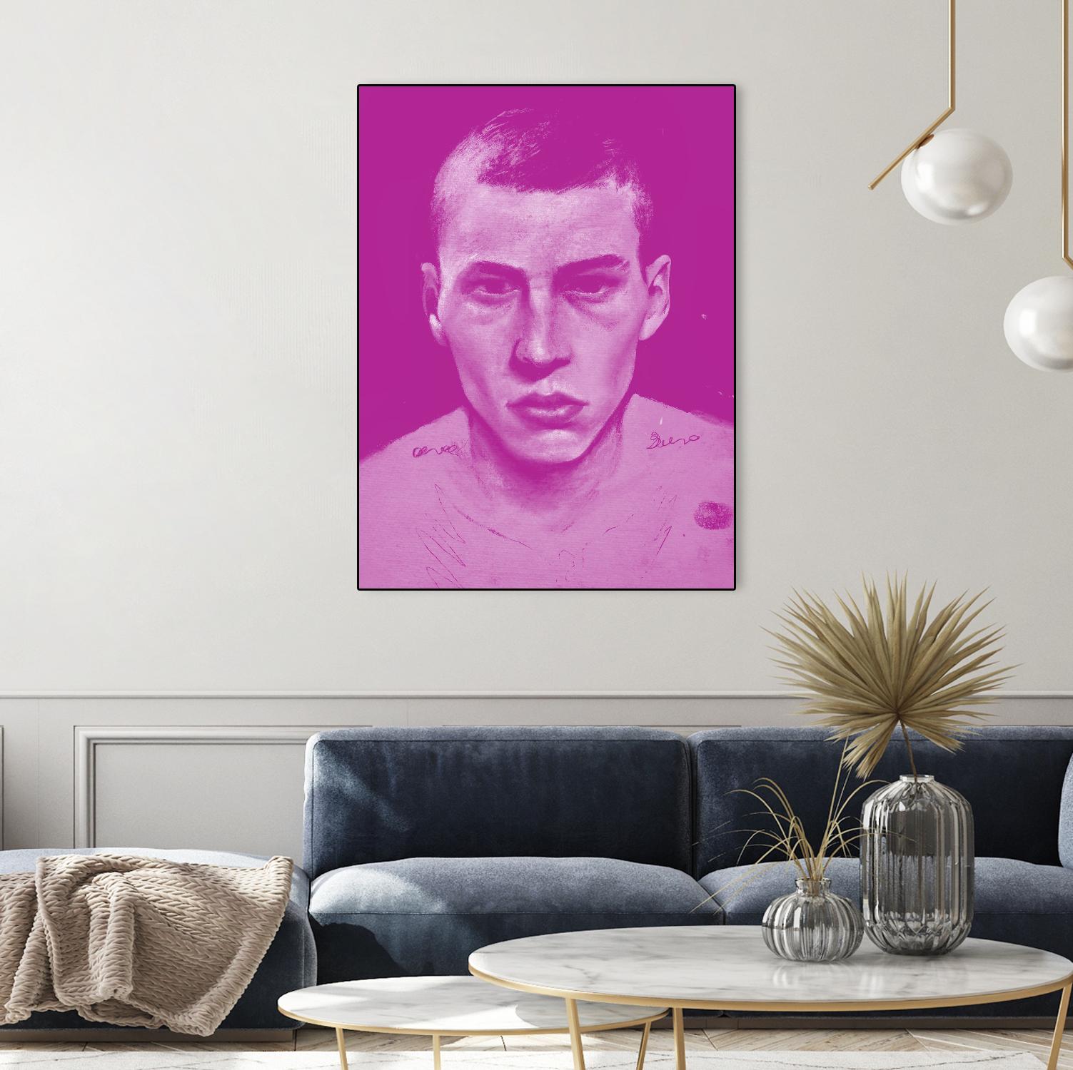 Cherry Scent by Arassay Hilario on GIANT ART - pink digital person