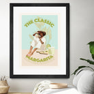 The Classic Margarita  by Jenny Liz  Rome on GIANT ART - mint figurative  cocktail 