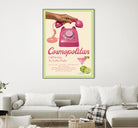 Cosmopolitan by Jenny Liz Rome on GIANT ART - pink typography drink 