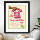 Cosmopolitan by Jenny Liz Rome on GIANT ART - pink typography drink 
