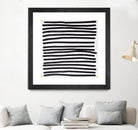 Pattern 3 of 16 by Kent Youngstrom on GIANT ART - black and white  linear