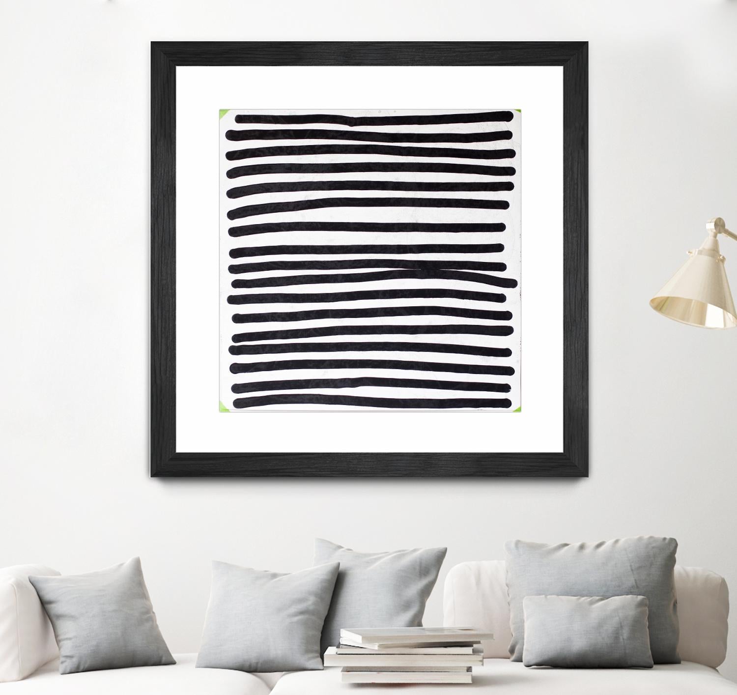 Pattern 3 of 16 by Kent Youngstrom on GIANT ART - black and white  linear