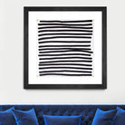 Pattern 3 of 16 by Kent Youngstrom on GIANT ART - black and white  linear