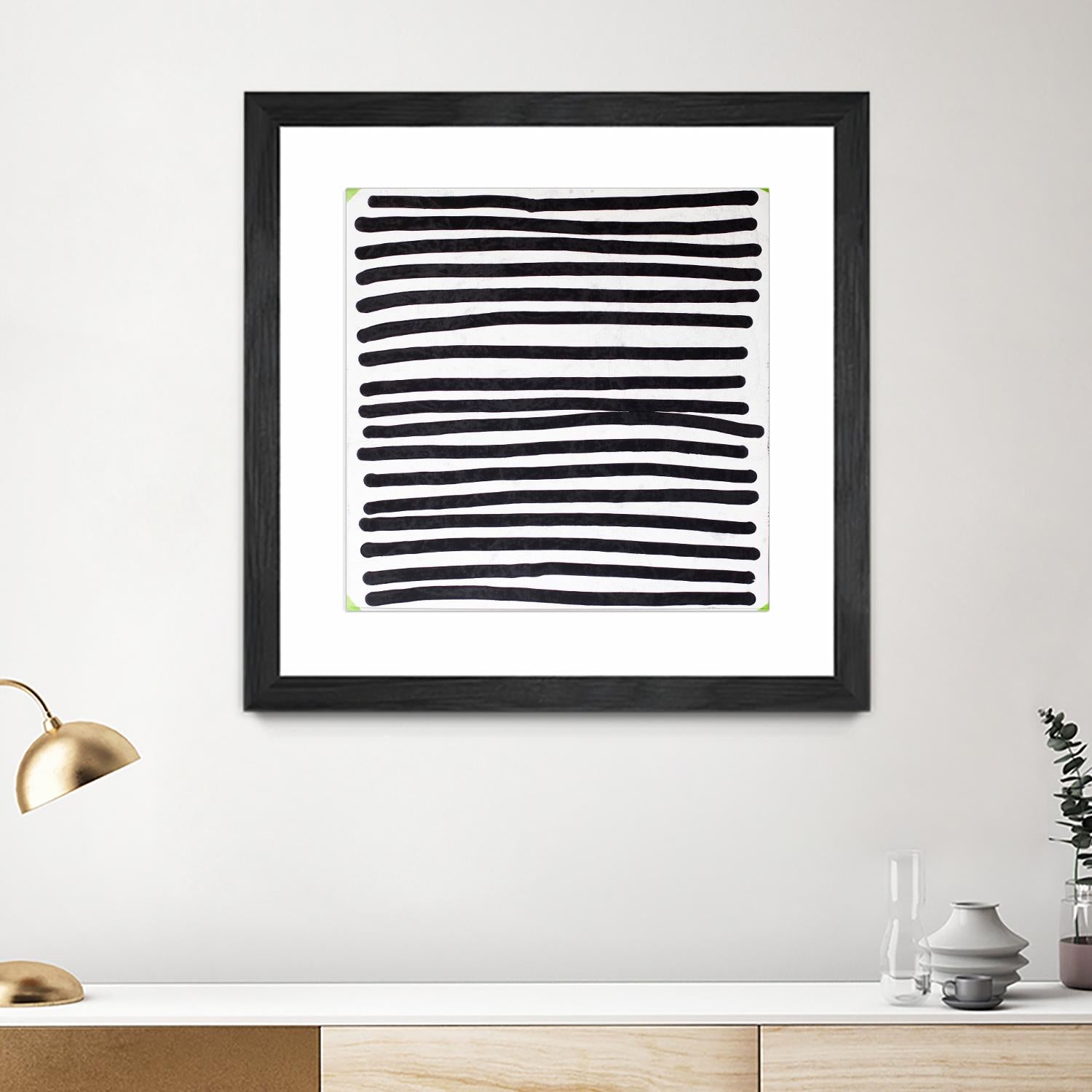 Pattern 3 of 16 by Kent Youngstrom on GIANT ART - black and white  linear