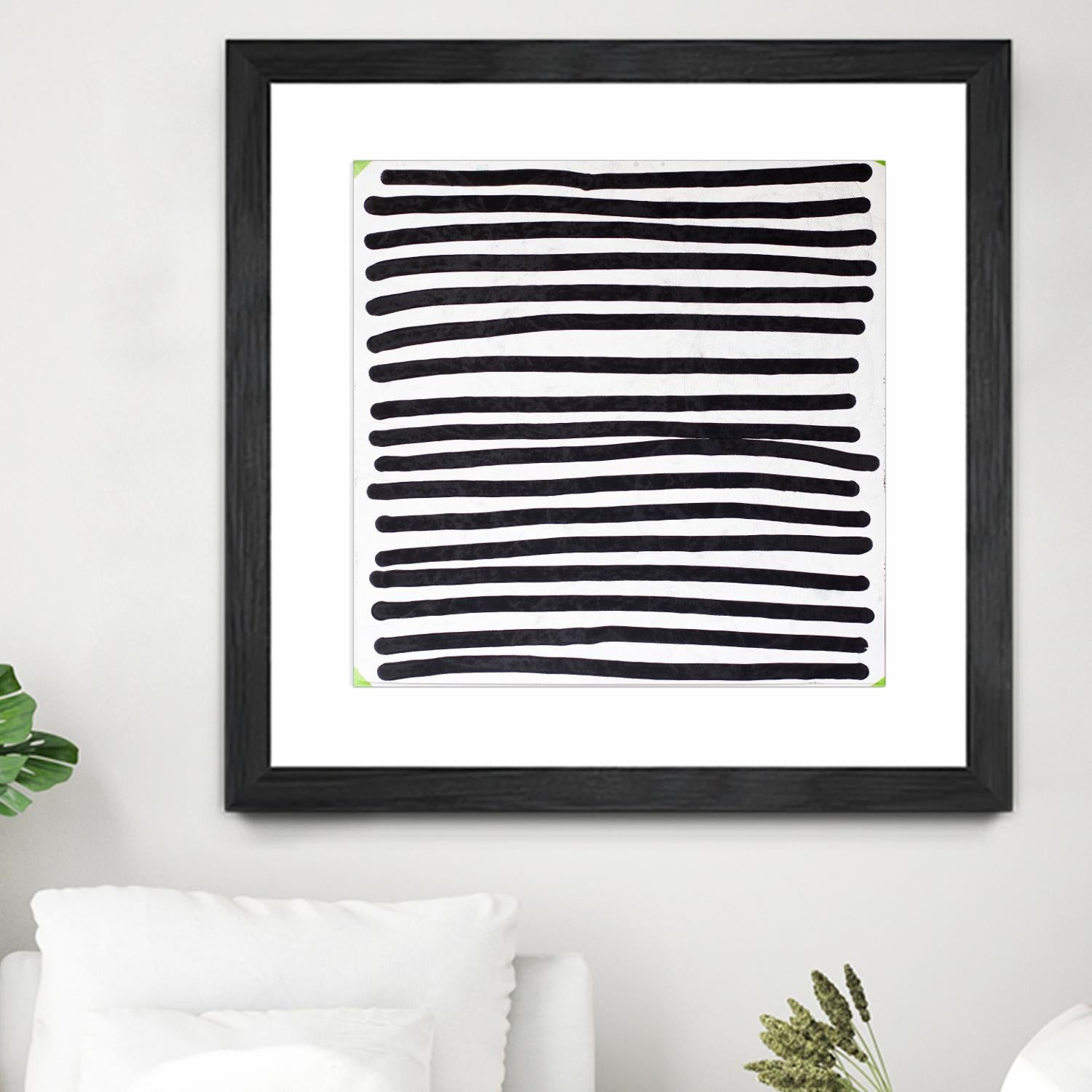 Pattern 3 of 16 by Kent Youngstrom on GIANT ART - black and white  linear