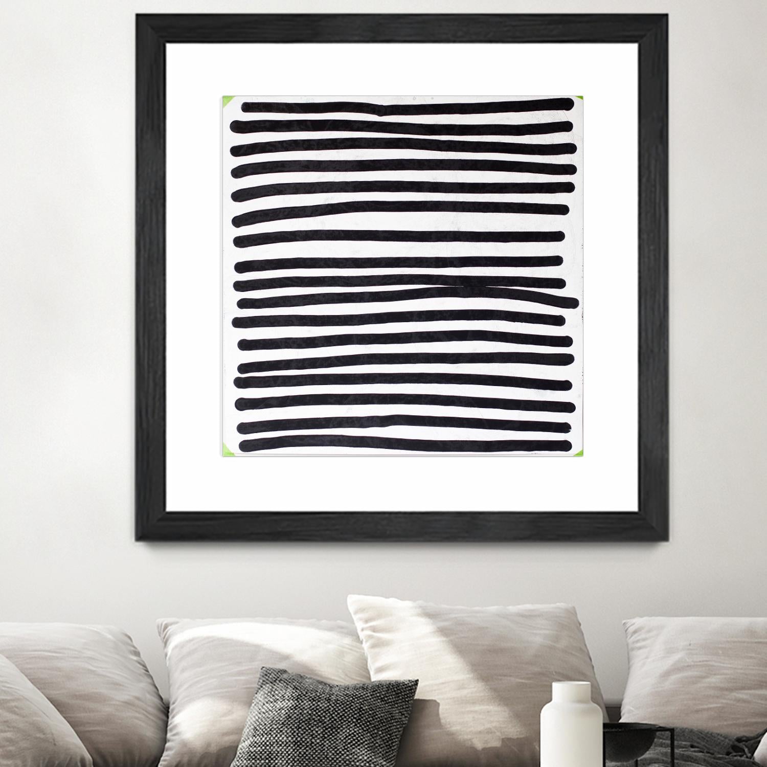 Pattern 3 of 16 by Kent Youngstrom on GIANT ART - black and white  linear