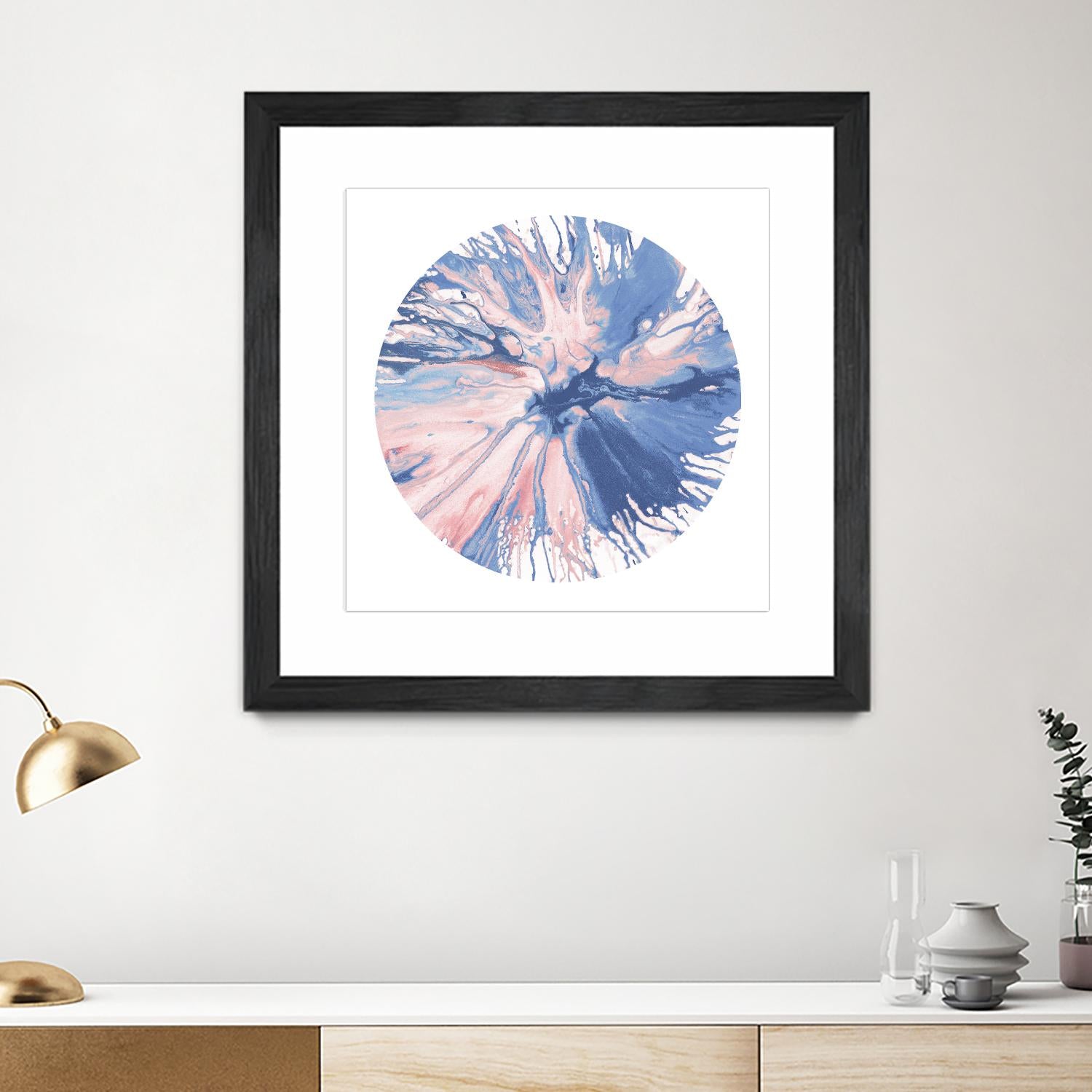 Spin Art 21 by Kyle Goderwis on GIANT ART - purple abstract