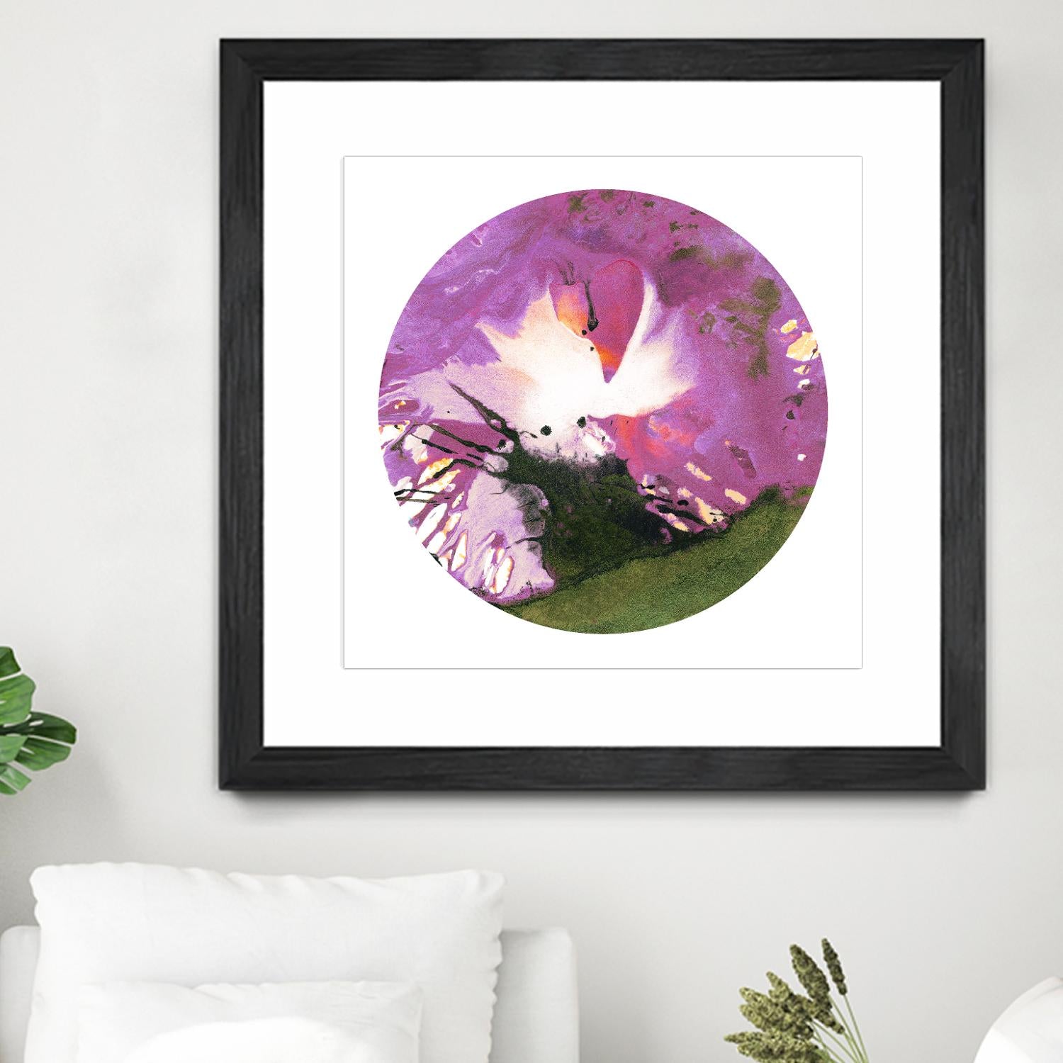 Spin Art 23 by Kyle Goderwis on GIANT ART - green abstract