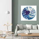 Spin Art 24 by Kyle Goderwis on GIANT ART - pink abstract