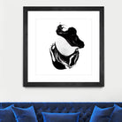Polished in Burgundy-recolor by THE Studio on GIANT ART - purple abstract
