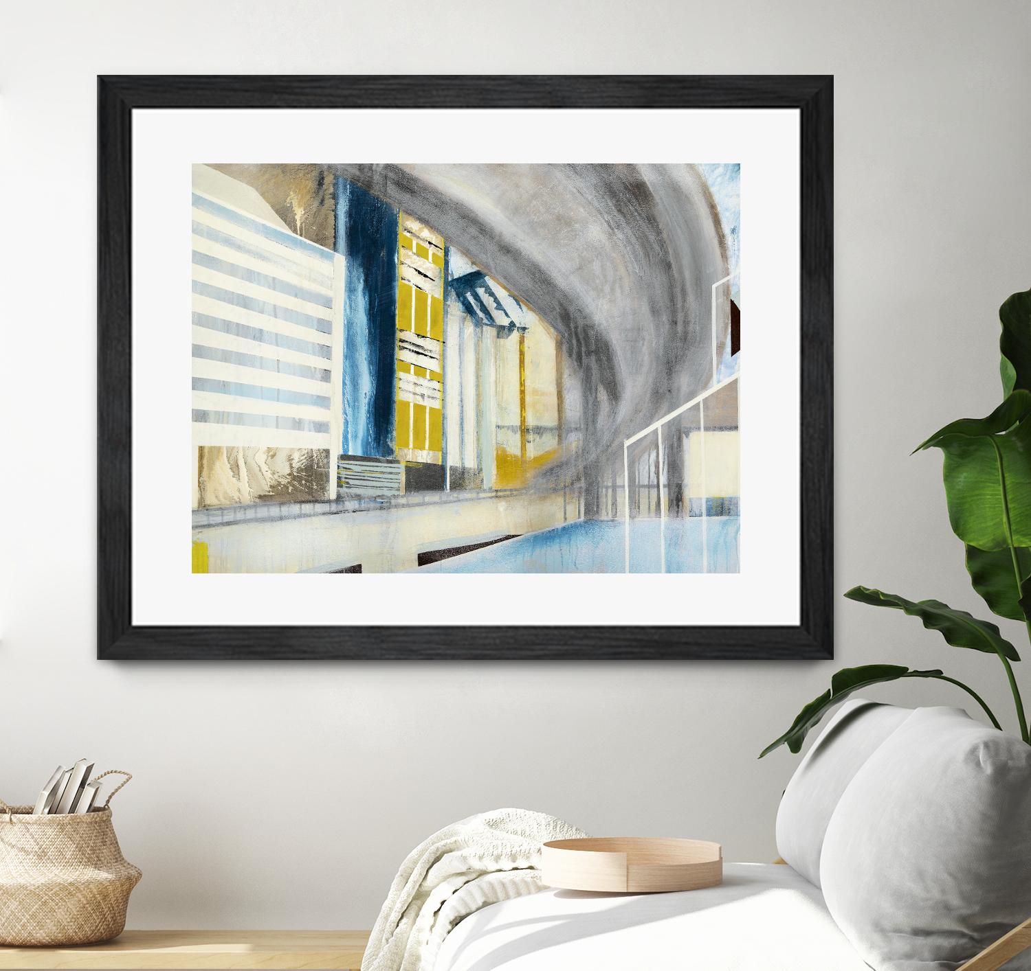 Overpass 2 by Kyle Goderwis on GIANT ART - grey city scene