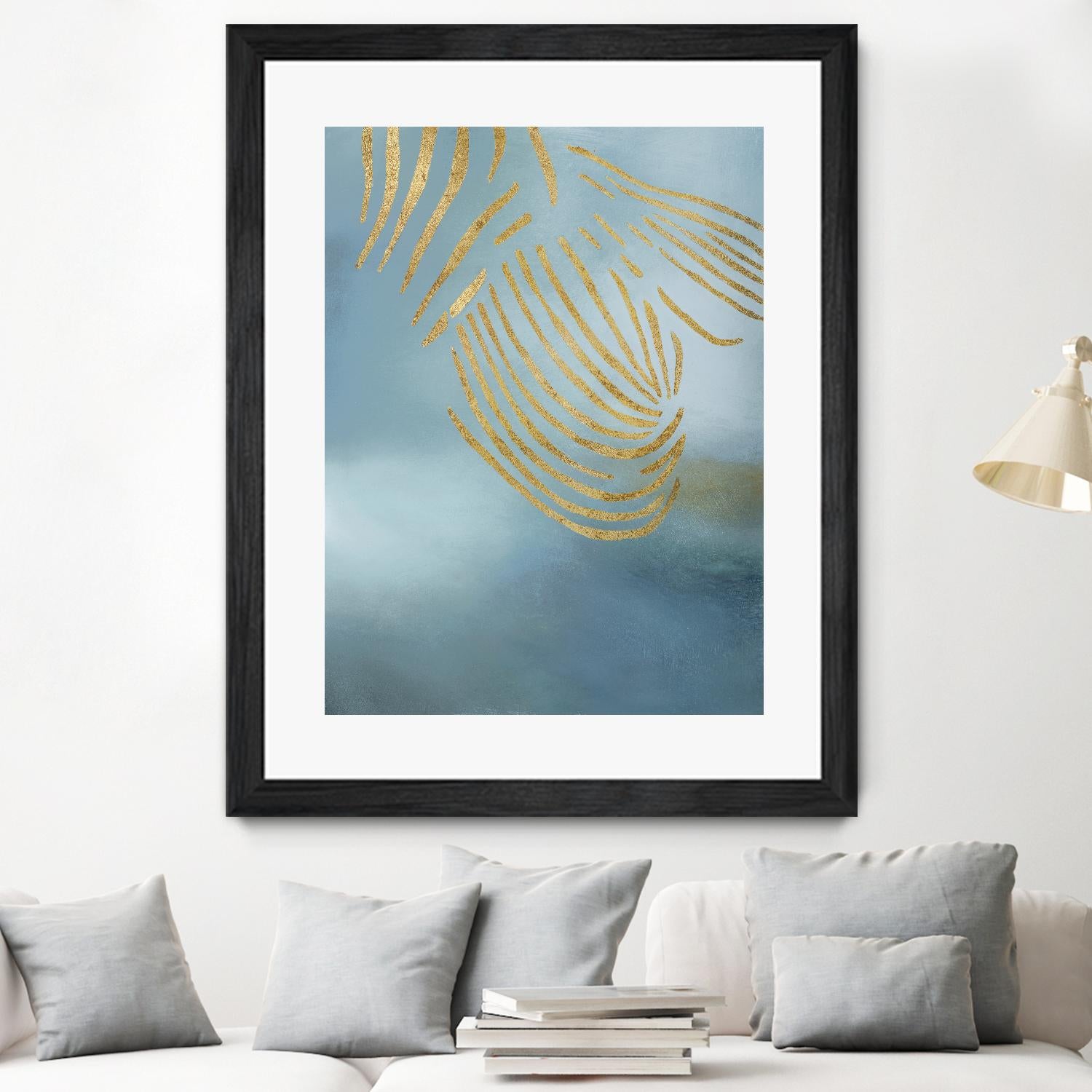 Trend 6 by Kyle Goderwis on GIANT ART - gold abstract