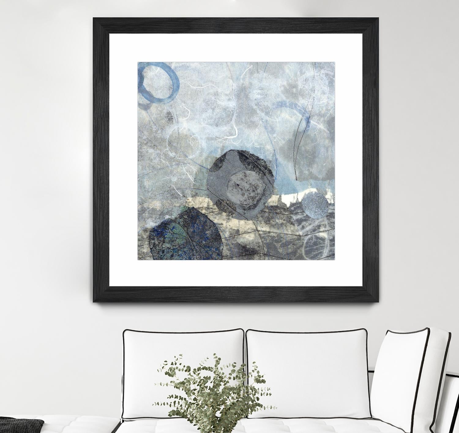Pathways II: Wave by David Owen Hastings on GIANT ART - blue abstract