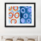 Pacific by Lee Crew on GIANT ART - orange abstract