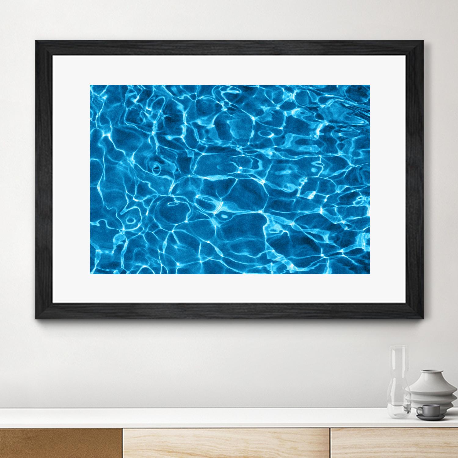 Pool 6 by CJ Elliott on GIANT ART - white sea scene