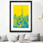 Empire State by GI ArtLab on GIANT ART - yellow city scene