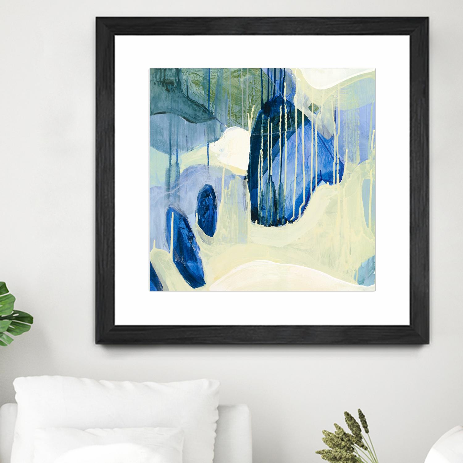 Summer Shower 1 by Glenn Allen on GIANT ART - yellow abstract