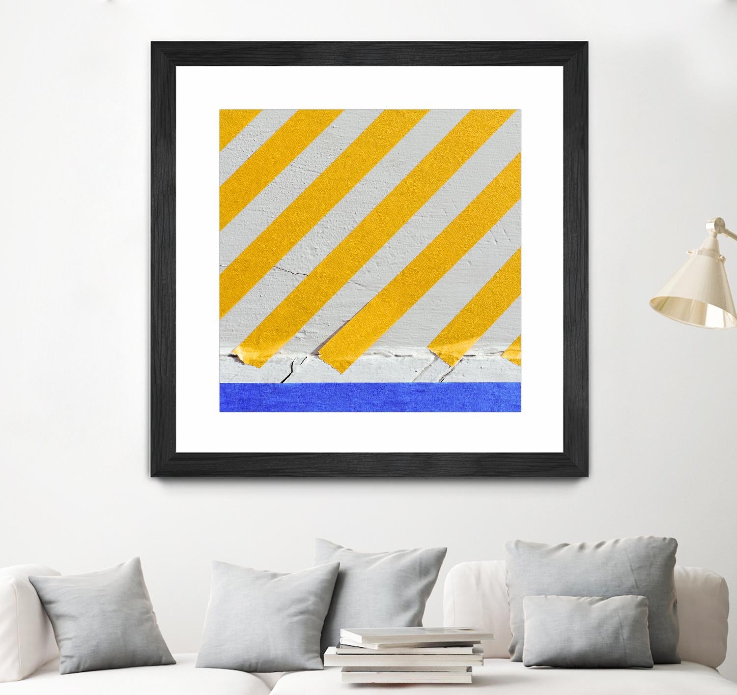 Colorwe Tape by Acer Images on GIANT ART - blue abstract