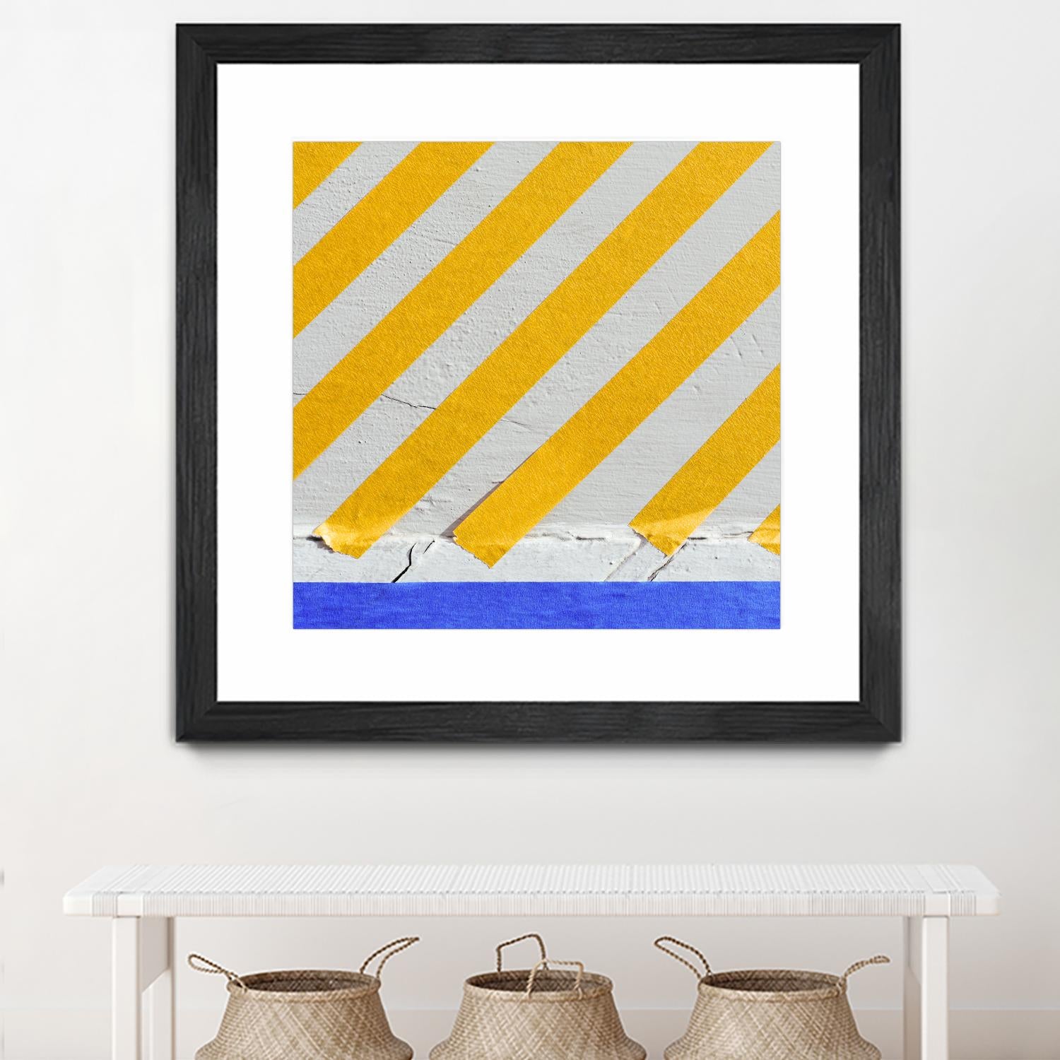 Colorwe Tape by Acer Images on GIANT ART - blue abstract