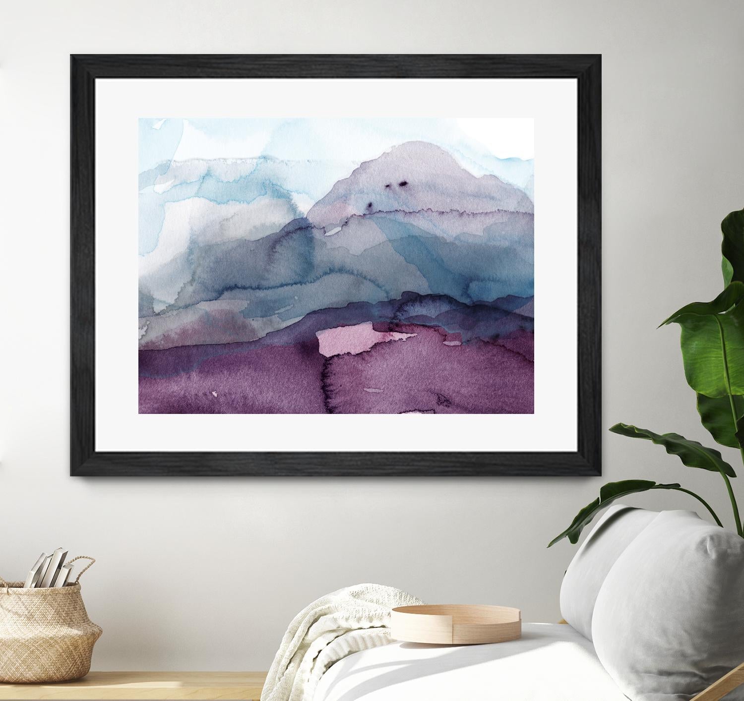 Water Landscape by GI ArtLab on GIANT ART - grey abstract