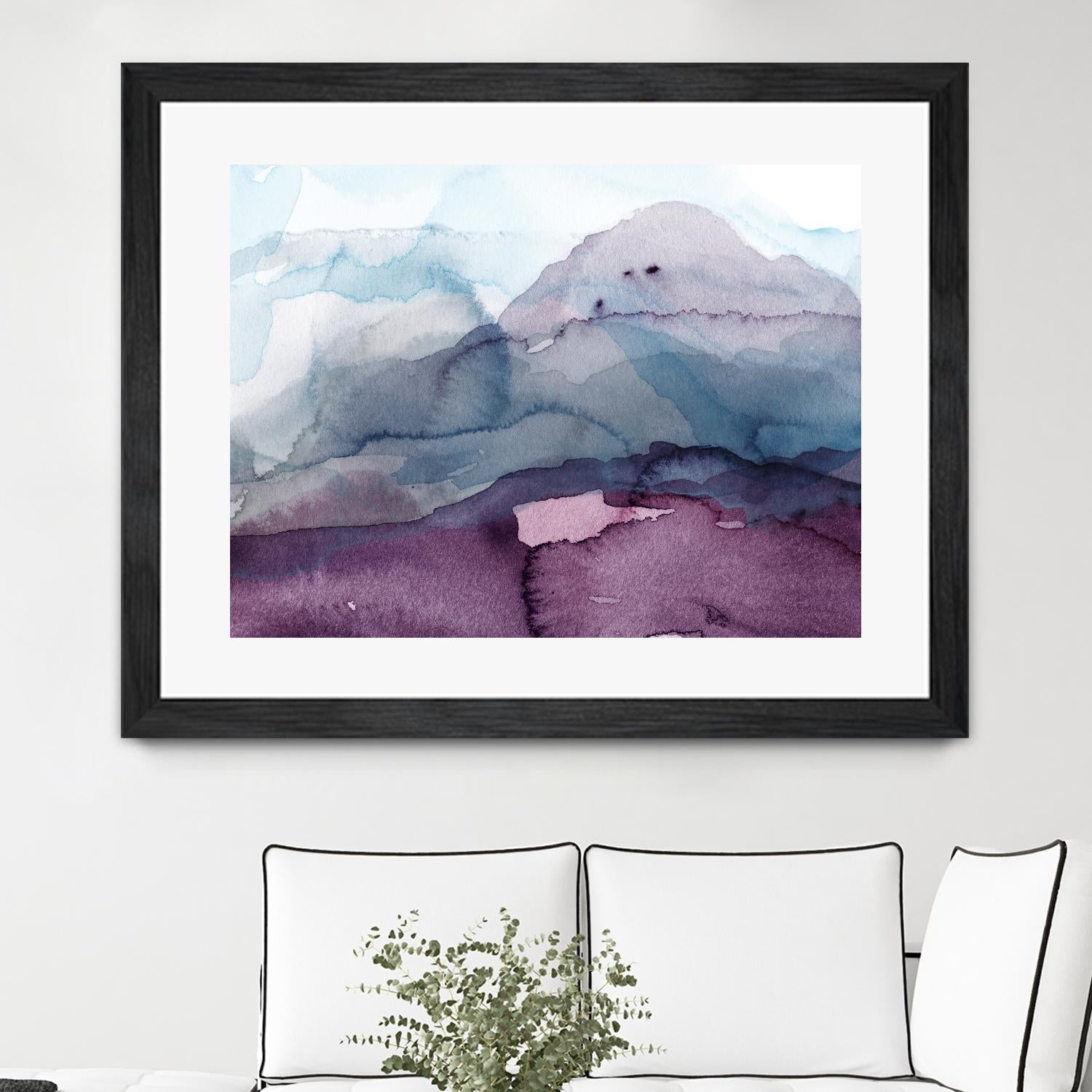 Water Landscape by GI ArtLab on GIANT ART - grey abstract