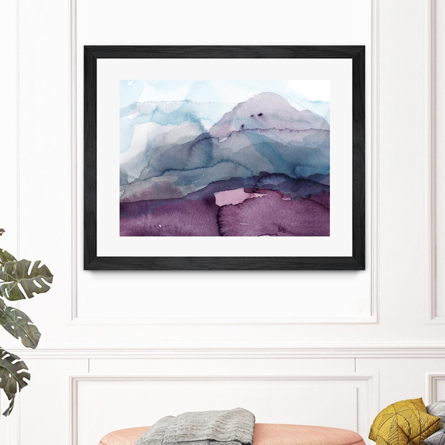 Water Landscape by GI ArtLab on GIANT ART - grey abstract