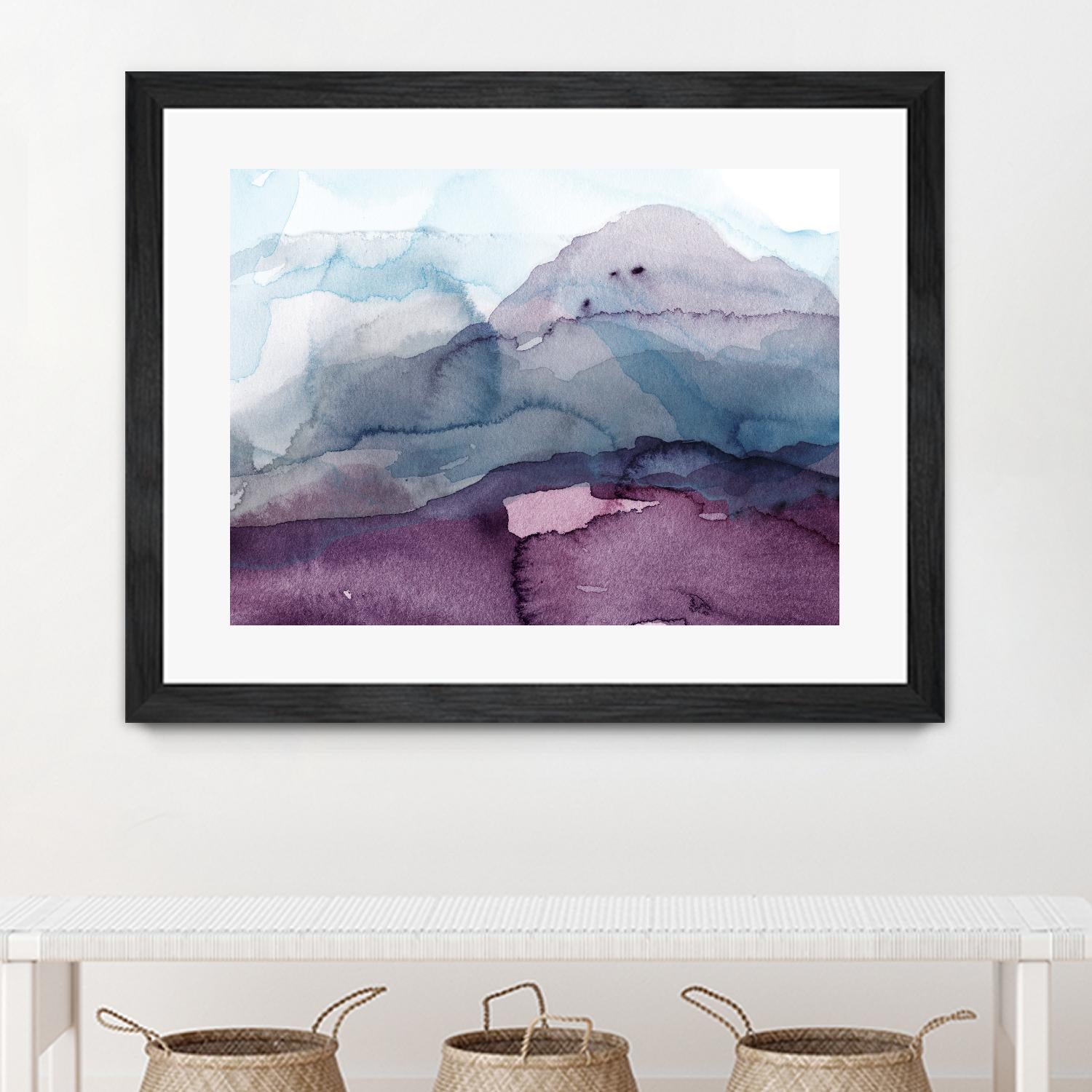 Water Landscape by GI ArtLab on GIANT ART - grey abstract
