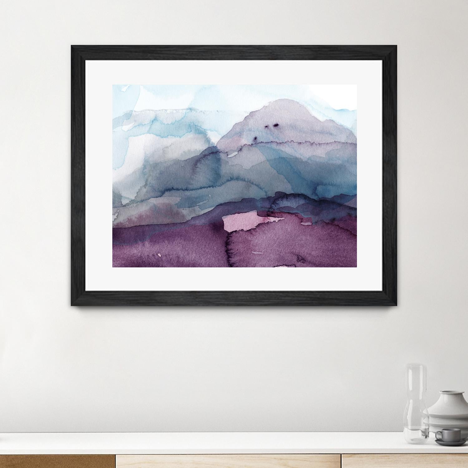 Water Landscape by GI ArtLab on GIANT ART - grey abstract
