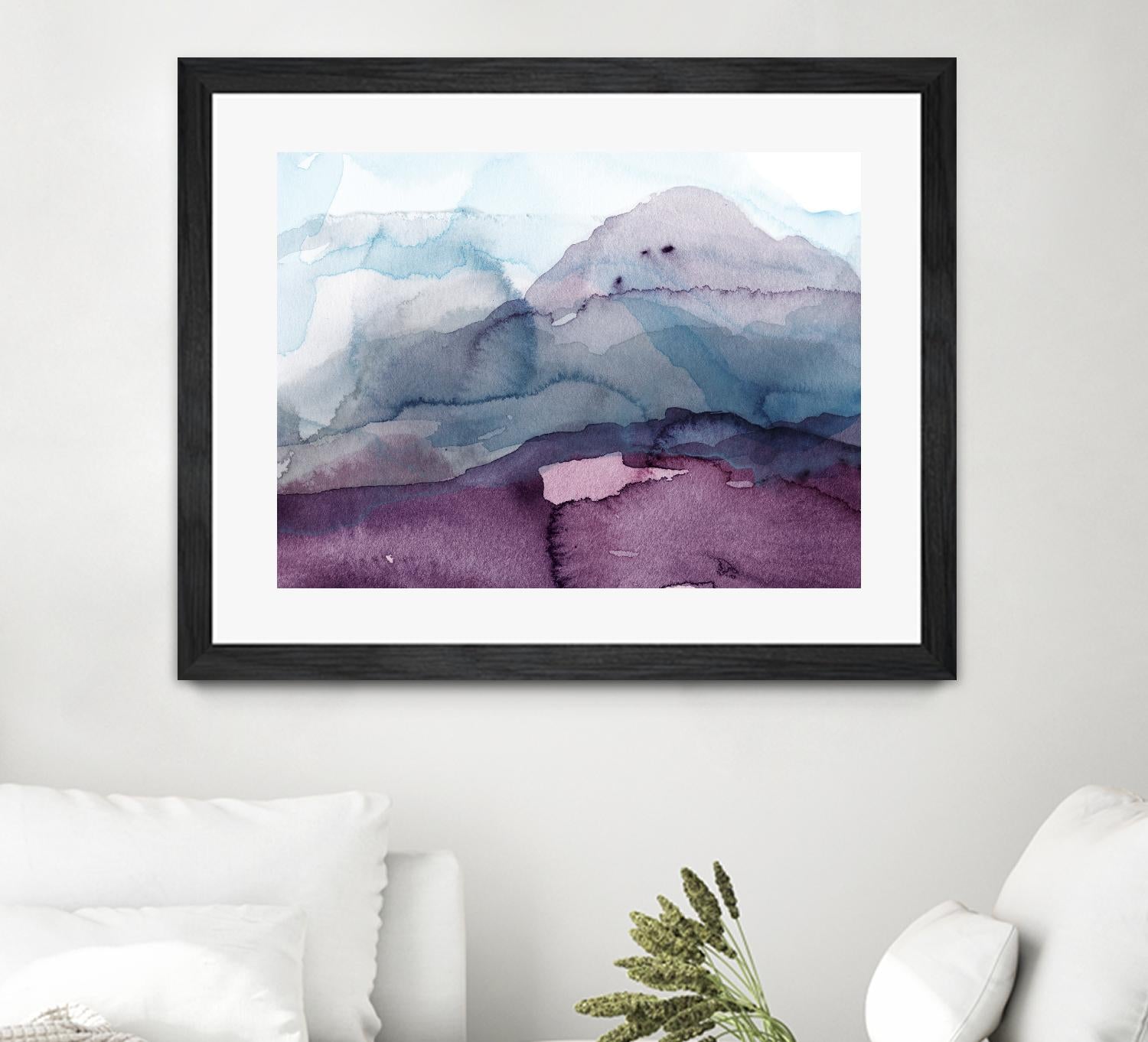 Water Landscape by GI ArtLab on GIANT ART - grey abstract