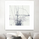 Chalk Doodles G by Gregory Garrett on GIANT ART - beige abstract