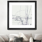 Chalk Doodles H by Gregory Garrett on GIANT ART - beige abstract