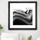 Grey Agate B by THE Studio on GIANT ART - black photo art