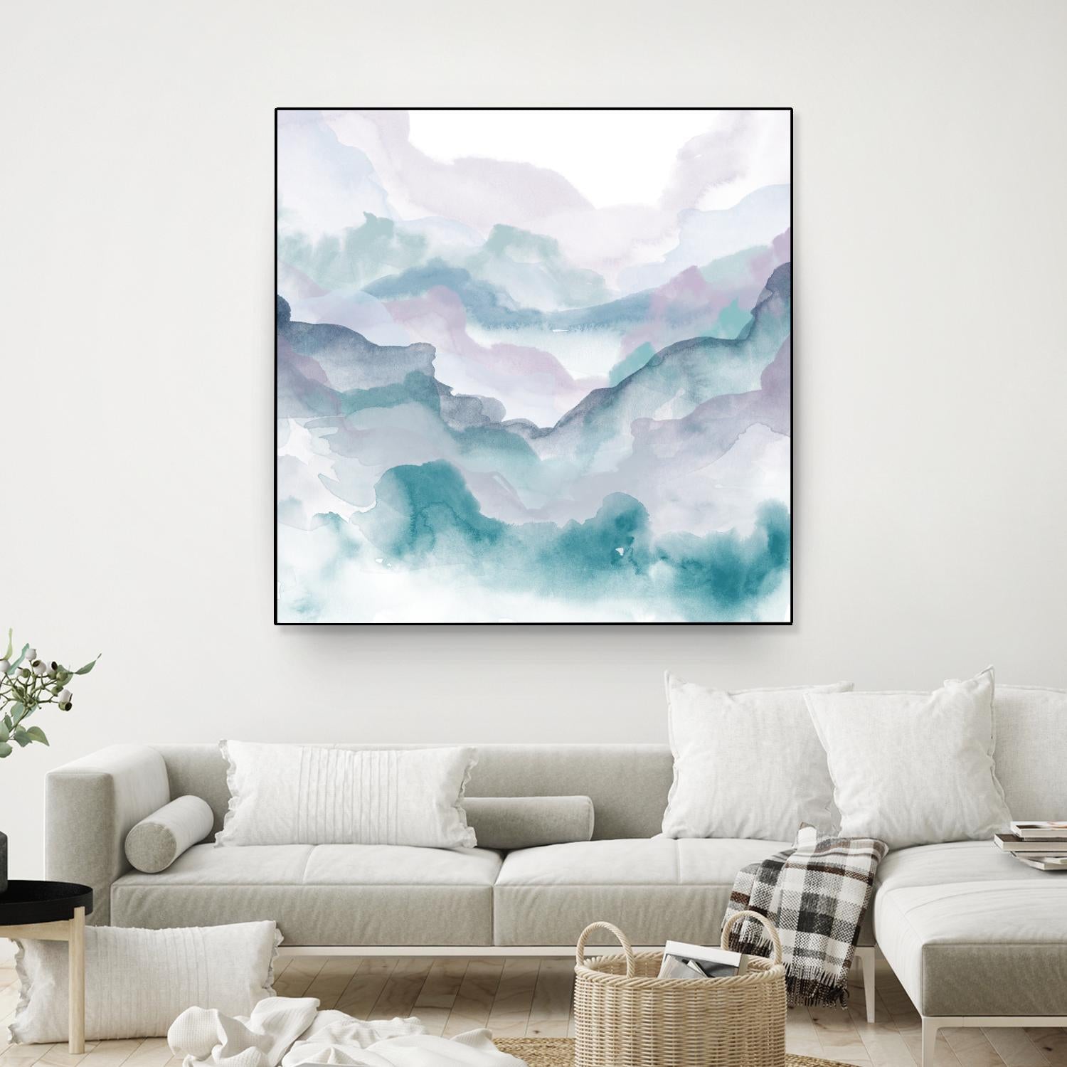 Interstellar J by JB Hall on GIANT ART - purple abstract