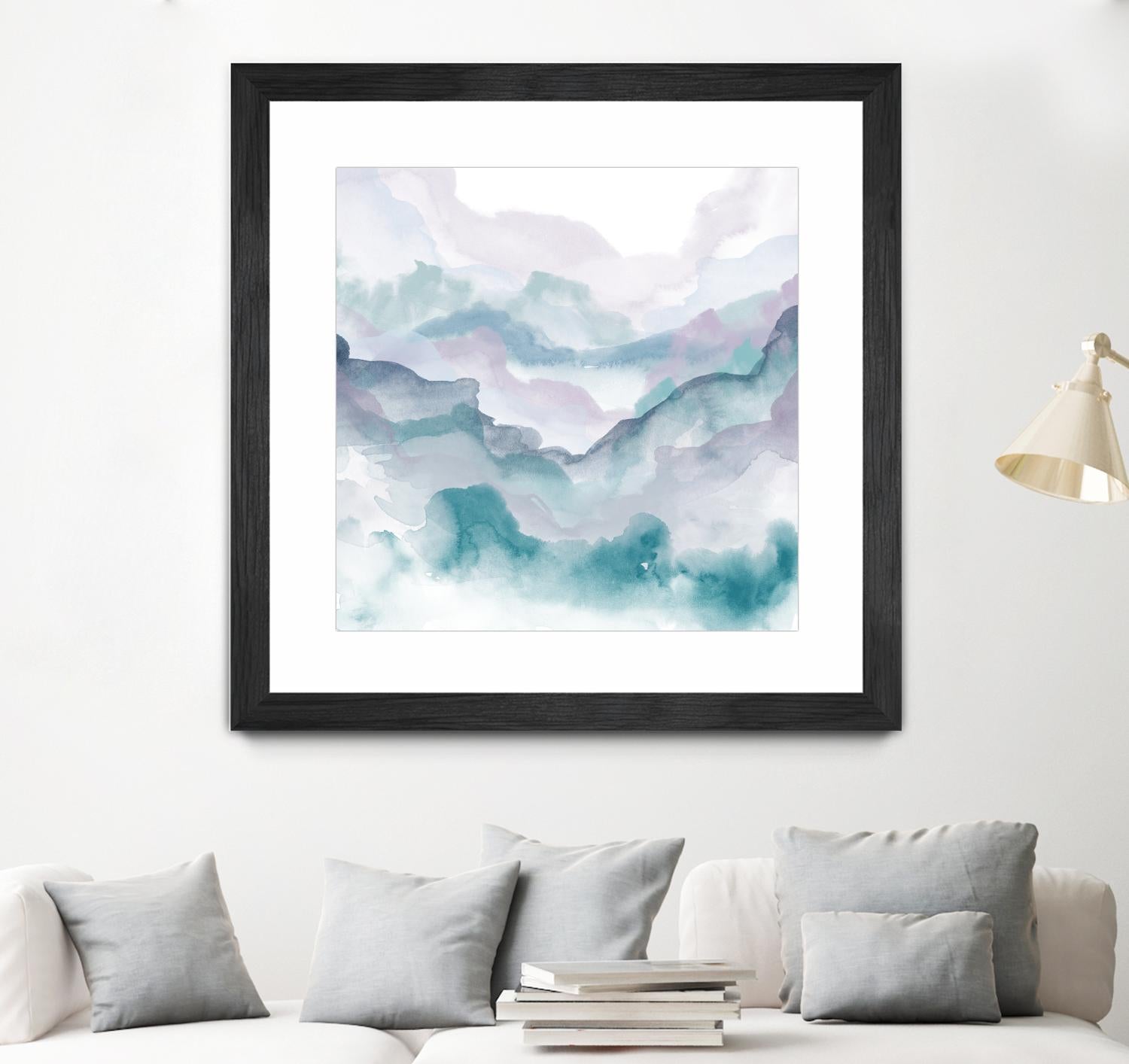 Interstellar J by JB Hall on GIANT ART - purple abstract