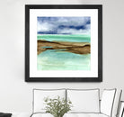 Shore V by Chris Paschke on GIANT ART - blue sea scene