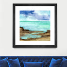 Shore VII by Chris Paschke on GIANT ART - blue sea scene
