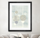 Light Blue Word Bubble by Mary Margaret Briggs on GIANT ART - grey abstract
