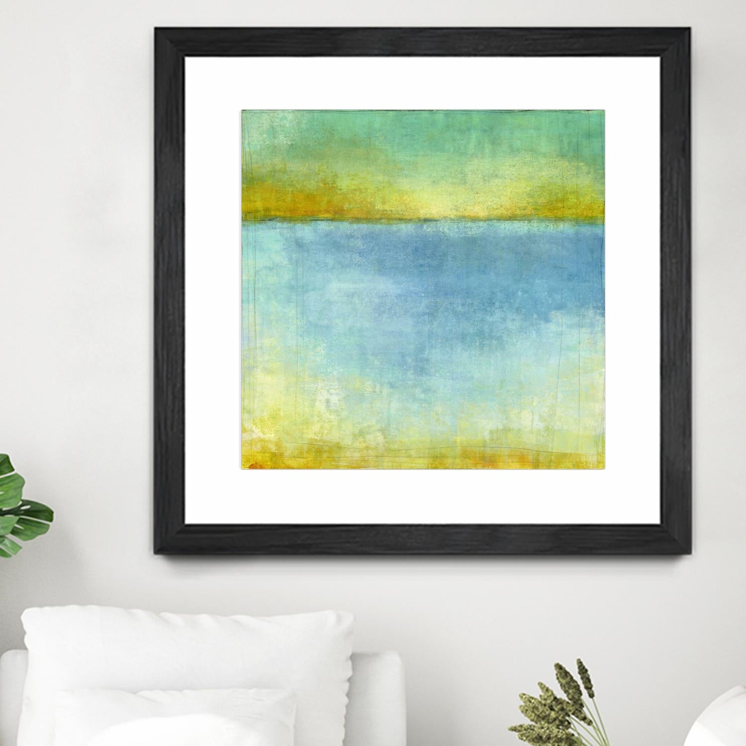 Untitled by Maeve Harris on GIANT ART - yellow abstract