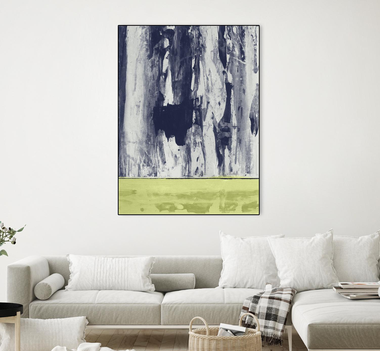 New Squeegeescape 12 by GI ArtLab on GIANT ART - grey abstract
