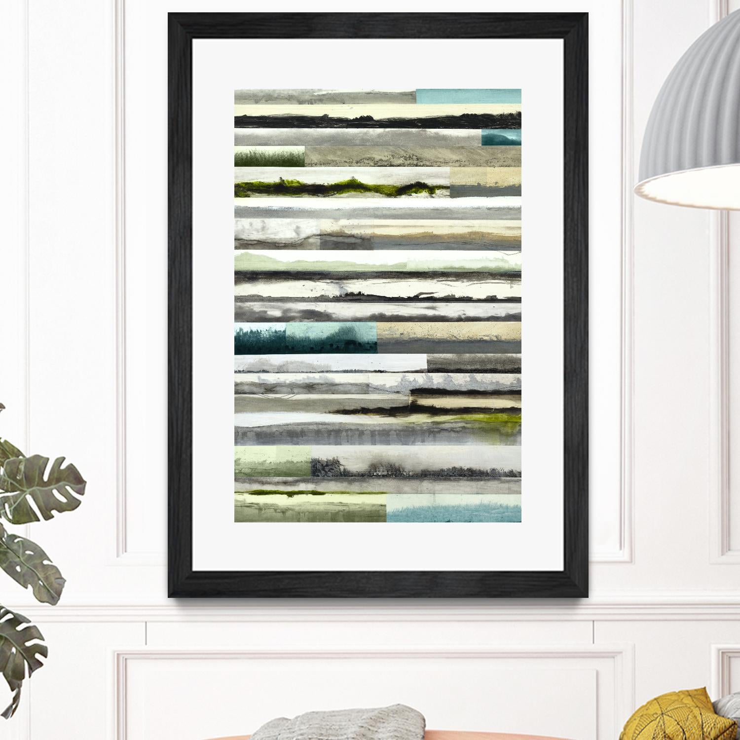 Neutral Plains in color by Kyle Goderwis on GIANT ART - green landscape