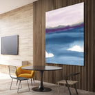 Plum Glow II by Chris Paschke on GIANT ART - blue abstract