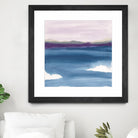 Plum Glow II by Chris Paschke on GIANT ART - blue abstract