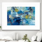Ultramarine Waves III by Silvia Vassileva on GIANT ART - beige abstract