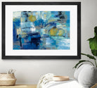 Ultramarine Waves III by Silvia Vassileva on GIANT ART - beige abstract