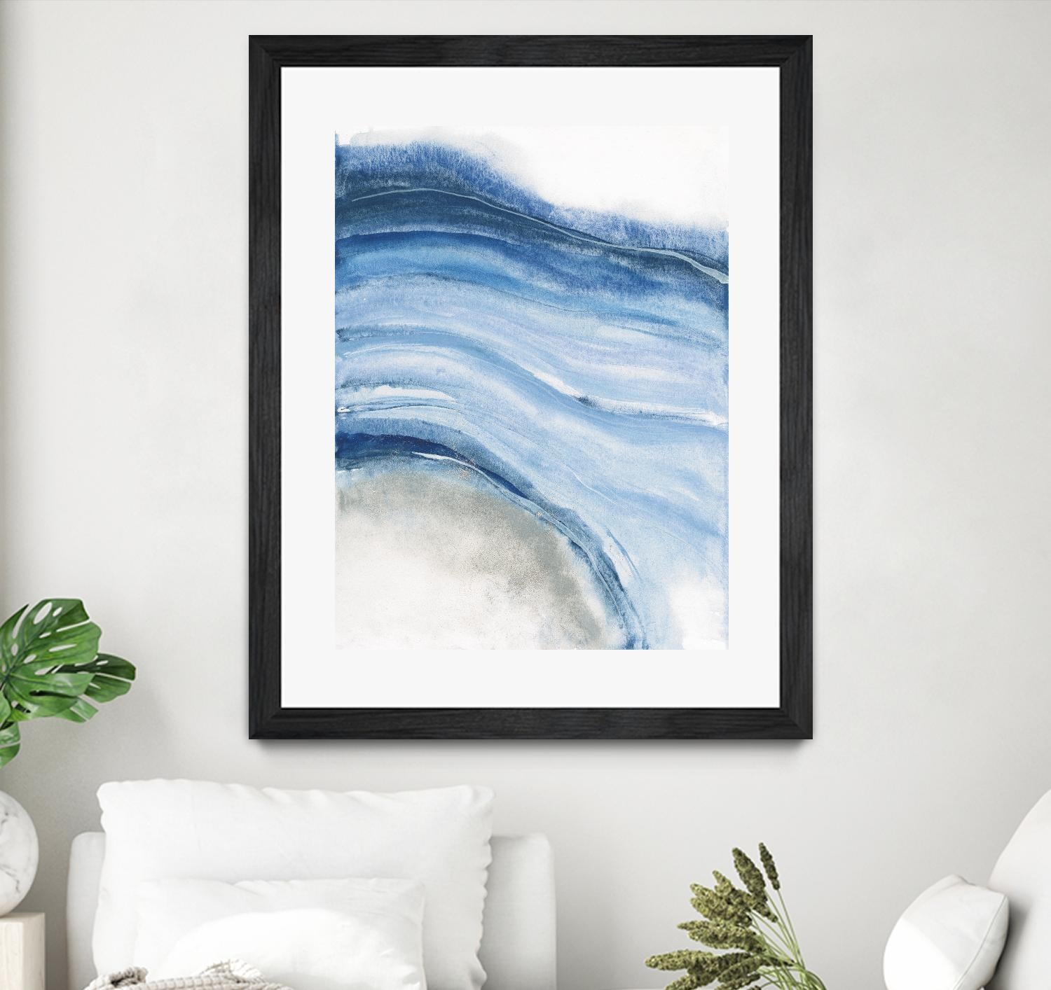 Watercolor Geoge IV by Chris Paschke on GIANT ART - white abstract