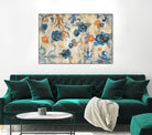 Flowers and Fragments by Silvia Vassileva on GIANT ART - orange floral