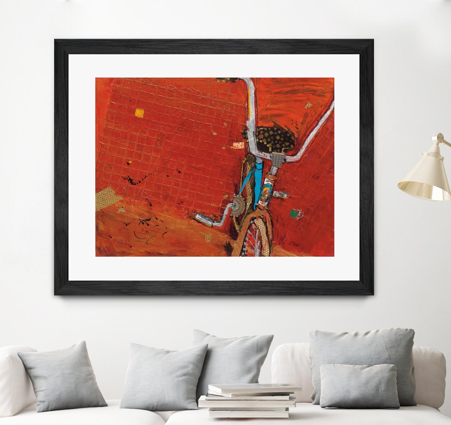 Perky T's by Kellie Day on GIANT ART - orange leisure