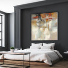 Until-sunset by Silvia Vassileva on GIANT ART - beige abstract