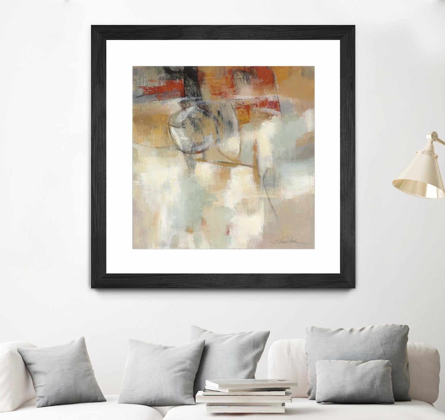 Until-sunset by Silvia Vassileva on GIANT ART - beige abstract